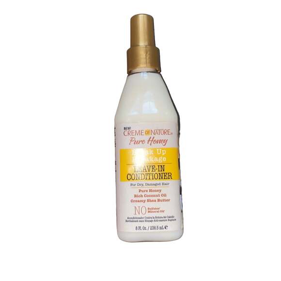 Creme of Nature Pure Honey Break Up Breakage Leave-In Conditioner 8 oz New - Picture 1 of 4